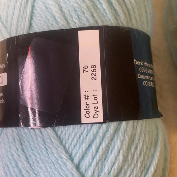 Fantasy Dark Horse Yarn x2 - Picture 4 of 4